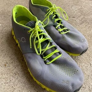 On cloud running shoes